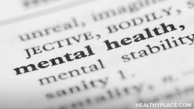 Definiția sănătății mintale este diferită de boala mentală. Obțineți definiția sănătății mintale și vedeți cum se aplică pentru dvs., pe HealthyPlace.com.